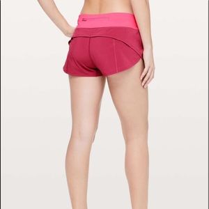 Lululemon speed up shorts 2.5”. Size 6